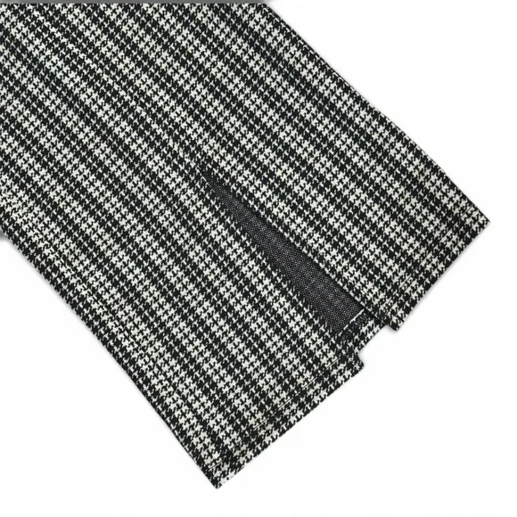 Michael Michael Kors Houndstooth Flare Pull-On Pants Stretchy L Black White NWT - Picture 3 of 9